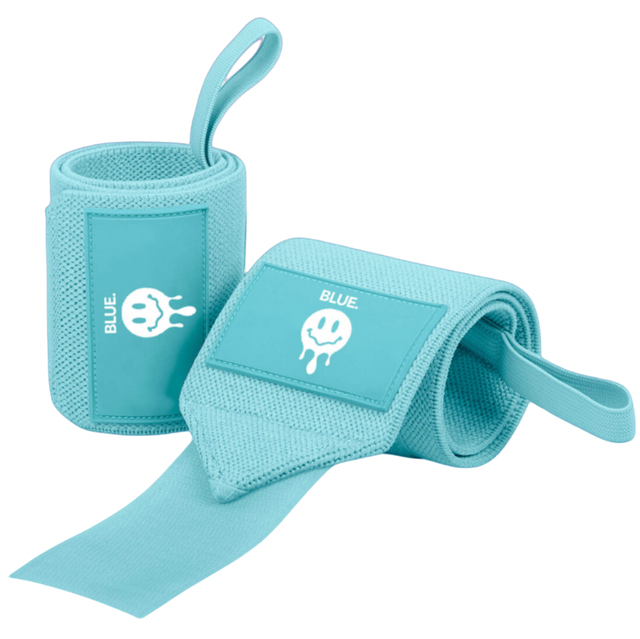 BLUE wrist wraps