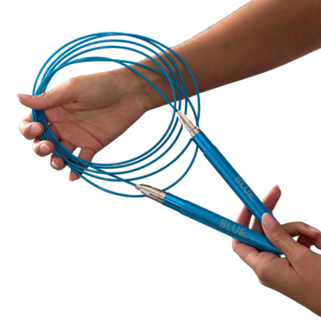 BLUE skipping rope